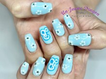 アン ジョーヌドラゴ/【自爪ネイル】バービーネイル