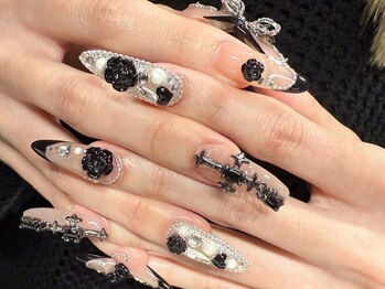 エスネイルサロン(S Nail Salon)の写真/あなたのなりたいを実現！理想のカラー×豊富なパーツmixで1ランクUP☆自分だけの指先に♪モチの良さも◎