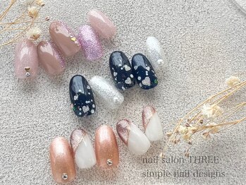 スリー(THREE)/【11月】シンプル定額デザイン