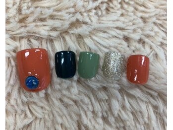 ローズハウス 首里店/フットデザインコース　￥5080