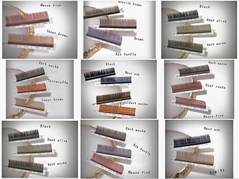 アイネイル(eyenail)/フラットラッシュのカラーが豊富