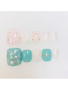 ネイル アンド アイラッシュ ヨンマルニ(Nail&eyelash 402)/☆フットデザインコース☆