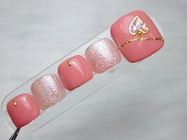 フットハートネイル