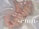 エミュ(emu)の写真/最新パーツも随時追加♪季節に合わせたイベントのネイルデザインもお任せ♪あなたのイメージ通りの指先へ☆