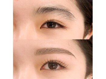 コカロ 豊川店(KOKARO)の写真/【絶対的な黄金バランス】骨格のプロが提案する最強美眉で印象UP◆『美眉WAX+立体眉メイク』¥4500