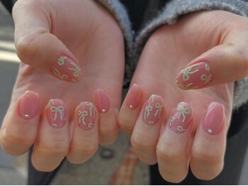 コモズネイル(komosnail)/リボンネイル