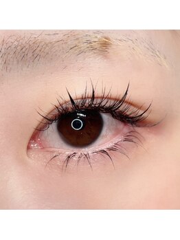 パウル アイデザイン(PAWRU eyedesign)/ワンホン風上下フラットラッシュ