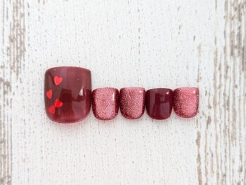 シキ 藤沢店(shiki)/FOOTニュアンスネイル ￥6800