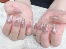 レイラ ネイルサロンアンドスクール(Leyla nailsalon&school)/韓国風マグネットフラッシュ‥