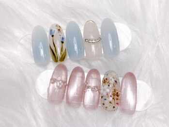 キューティプティの写真/【初回オフ無料/何度でも同価格♪】エレガントコース¥8500★カラー&パーツを200種類以上ご用意♪池袋駅近!