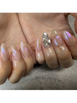 ネイルサロンファストネイルプラス 新宿店(FAST NAIL PLUS)/2026春ネイル【オーロラネイル】