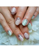 コーラル(CORAL)/選べるシンプルアート¥6240