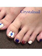 クリスタルネイル ボンベルタ橘店(CRYSTAL NAIL)/アーガイルネイル