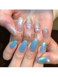 アシンメトリーネイル