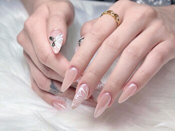 ニチネイルアートスタジオ(Nichi Nail Art Studio)の写真/【上前津1番出口徒歩1分/22時まで◎】フォルムにこだわりがある方にオススメ！美しさが長く続くネイルを☆