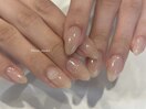 【パラジェル】綺麗めネイル