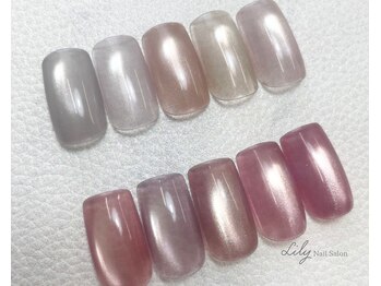 リリー(Lily)/ガラスマグネット