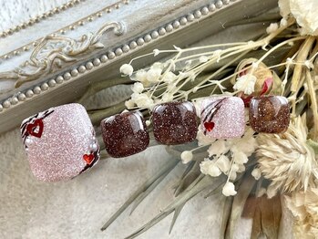 レアレアネイル(Lealeanail)/【パラジェル】FOOTシンプル