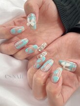 エスネイル 新宿西口店(es NAIL)/パステルチェック