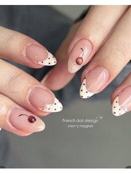 アディション(Addition)/さくらんぼ　nail
