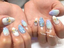 アモ ラブネイルズ(AMO Love nails)/人魚の鱗