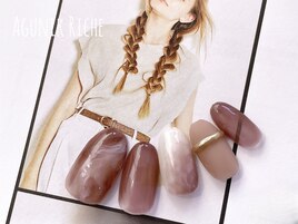 【ニュアンスネイル】