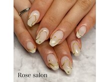 トータルビューティーローズ(Rose)/シンプルアートネイル