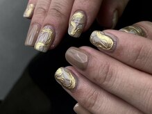 クレモアネイル 浦和店(CLEMORE NAIL)/色鉛筆ミラーニュアンス