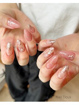 ネイル ドゥ 岡山駅前店(Nail Doux)/ニュアンスシェルネイル