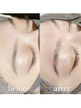 ミラ 横浜店(mila.)/ハリウッドブロウリフト/眉毛