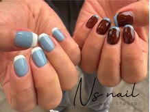 エヌズネイル 三鷹駅前北口店(n’s nail)/ベースカラーフレンチ