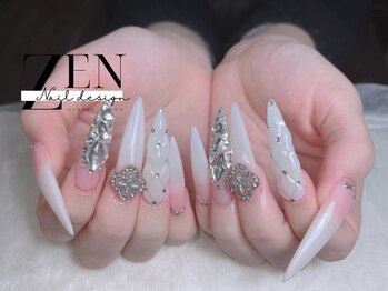 ゼン ネイル デザイン 池袋(ZEN NAIL DESIGN)/* 長 さだしやり放題×つけ放題