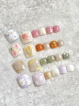 ル ソレイユ(Le soleil)/フットネイル　by mikiko