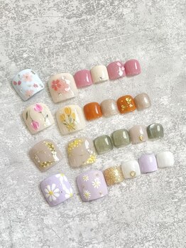 フットネイル by mikiko