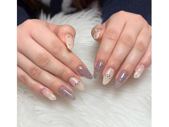 chai.仙台広瀬通店【韓国ネイル/長さだし/持ち込み/定額/スカルプ/韓国パーツ】/持ち込みデザイン