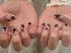 ネイルアバンス 鳳店(Nail AVANCE.)の写真/【オフィスネイル・スキンカラーネイル◎】パーソナルカラーで馴染みの良い綺麗な手元に★