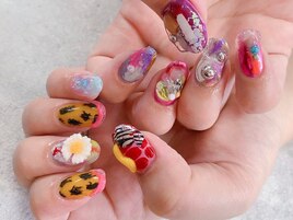 個性ニュアンスネイル
