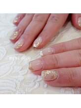 リッシュ ドゥ(RICHE deux)/ミラーフラワーネイル