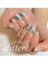 ネイルサロン グリッター(NAIL SALON glitter)/ニュアンスネイル