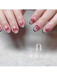 インク×細フレンチ
