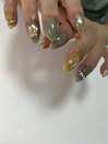くすみカラー×シェル