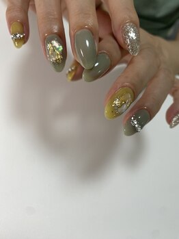 くすみカラー×シェル