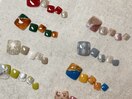 秋　フットネイル