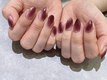 マニッシュ(Manish)/ニュアンス/ボルドー/クリア