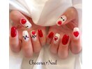 Baymax × Heart Nail