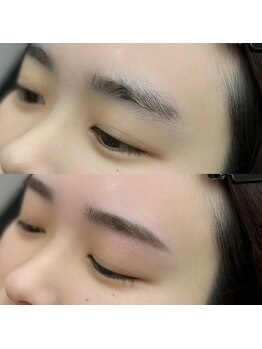 カリスコスミックビューティー 渋谷店(Charis Cosmic Beauty)/韓国っぽ平行眉