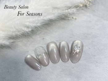 フォーシーズンズ(Four Seasons)/シェル×マグネイル定額¥7700