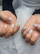 ナンバーエイト(No8)/夏っぽクリアネイル