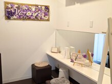 パウダーコーナー完備！お化粧してお帰りいただけます！