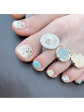 ネイルサロン アール(R)/90分つけ放題8000yen